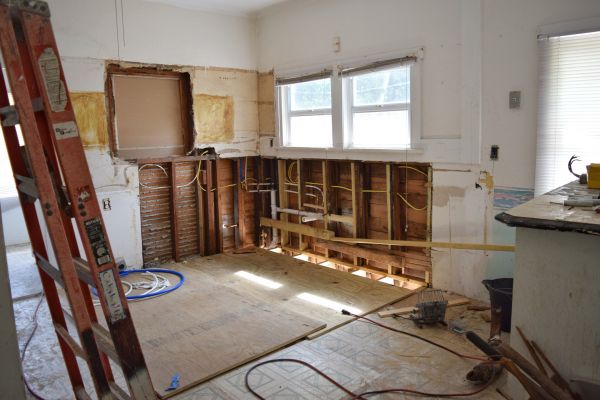 Bathroom Demolition in Huntersville