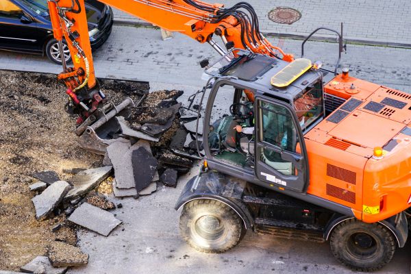 Asphalt Demolition in Huntersville