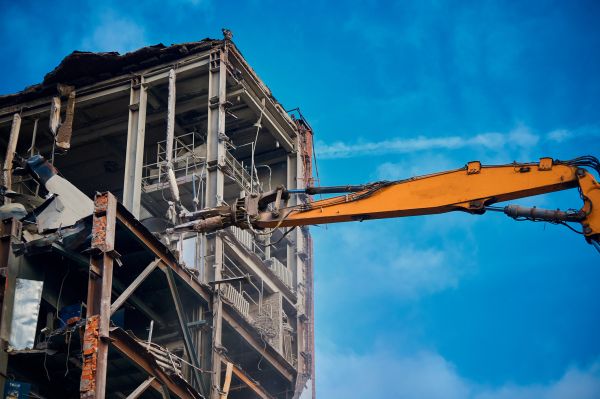 Factory Demolition in Huntersville