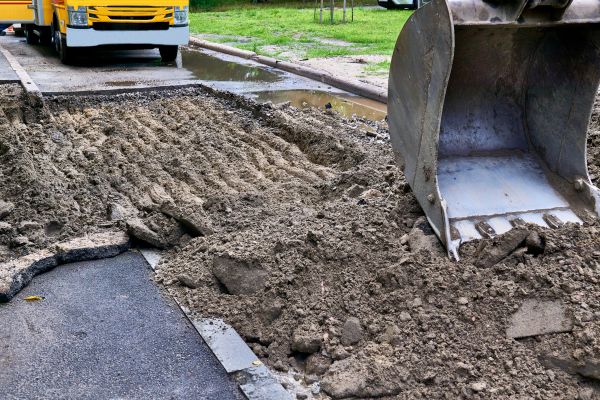 Blacktop Removal in Huntersville