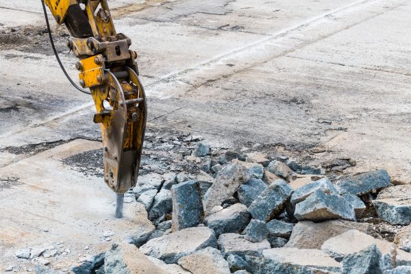 Parking Lot Removal in Huntersville