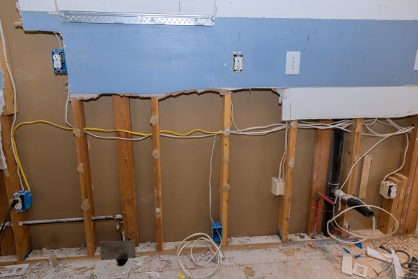 Kitchen Wall Demolition in Huntersville