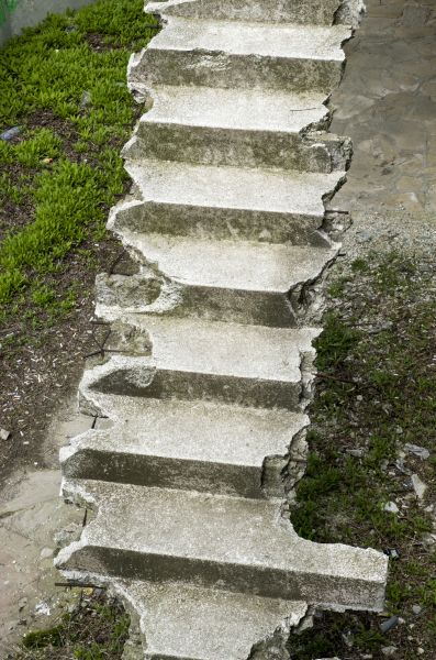 Concrete Steps Demolition in Huntersville