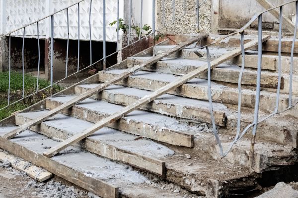 Staircase Demolition in Huntersville