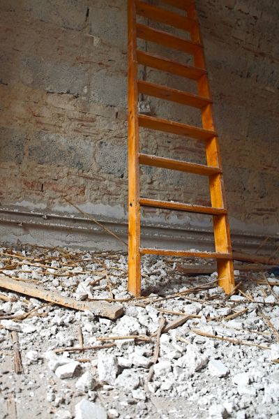 Basement Floor Demolition in Huntersville